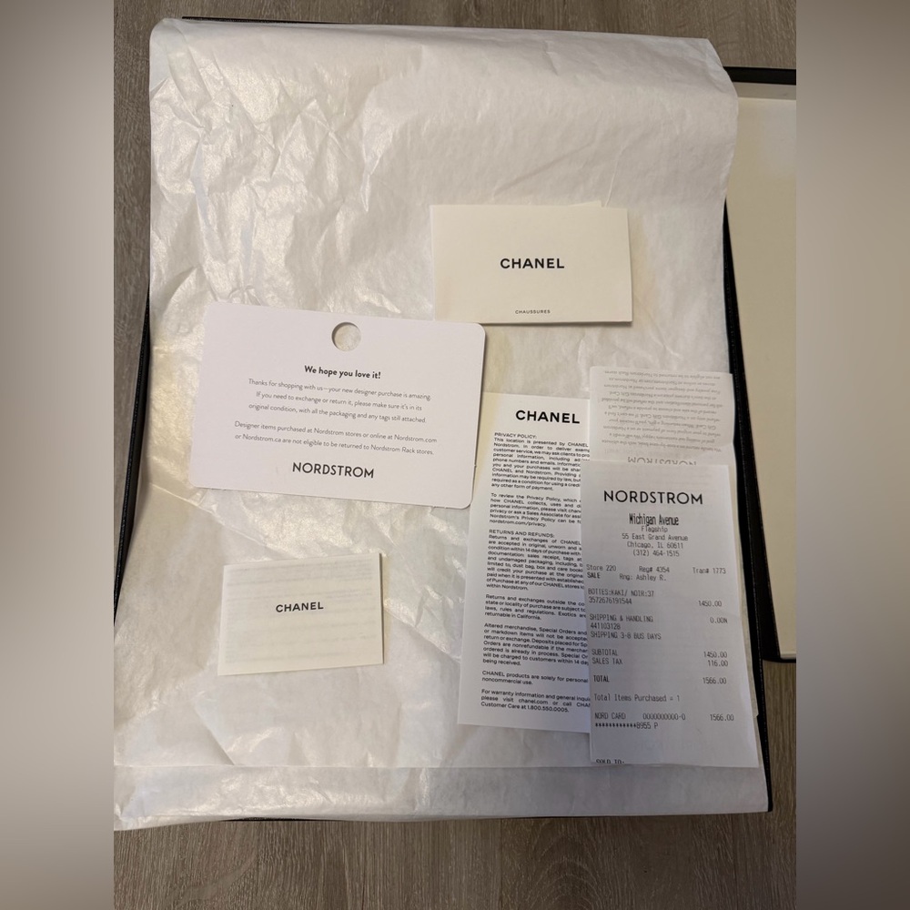 CHANEL Olive and Black Rain Boots SZ 7 - Picture 14 of 14